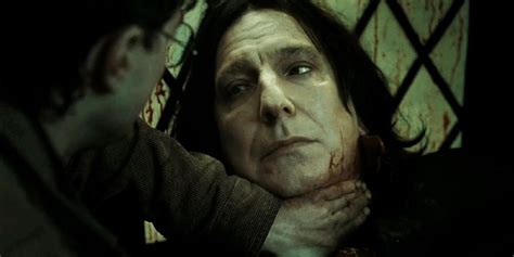 did snape die in harry potter|why voldemort killed snape.